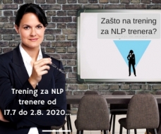 Zašto na trening za NLP trenera?